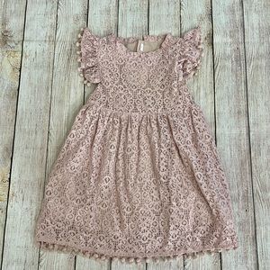 Blush Pink girls dress